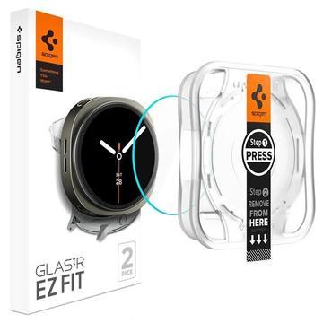 Samsung Galaxy Watch8 Szkło Hartowane Spigen Glas.tR Ez Fit - 40mm
