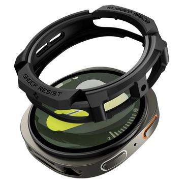 Samsung Galaxy Watch8 Etui z TPU Spigen Rugged Armor - 44mm - Czarne