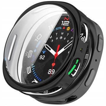 Samsung Galaxy Watch8 Etui Tech-Protect Defense360 z osłoną ekranu - 44mm - czarny