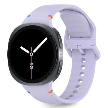 Silikonowy pasek Samsung Galaxy Watch8/Watch8 Classic Tech-Protect - 40mm/44mm/46mm - Elegancki fiolet