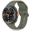Silikonowy pasek Samsung Galaxy Watch8/Watch8 Classic Tech-Protect - 40mm/44mm/46mm - Zieleń wojskowa