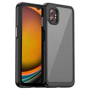 Samsung Galaxy XCover7 Pro Pokrowiec Anti-Shock Hybrid - Czarny