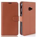 Samsung Galaxy Xcover 4/4s Etui z Portfelem z Magnetycznym Zamknięciem - Brąz