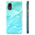 Etui TPU - Samsung Galaxy Xcover 5 - Błękitny Marmur