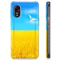 Etui TPU Flaga Ukrainy - Samsung Galaxy Xcover 5 - Żółć i błękit