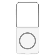 Samsung Galaxy Z Flip7 Clear Magnet Etui GP-FFF766YCATW - Przezroczysty