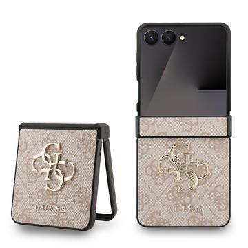 Samsung Galaxy Z Flip7 Hybrydowe Etui Guess 4G Big Metal Logo