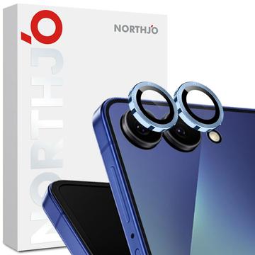 Zestaw osłon obiektywu aparatu Samsung Galaxy Z Flip7 Northjo - niebieski