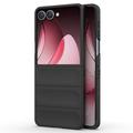 Samsung Galaxy Z Flip7 Etui z TPU Rugged - Czerń