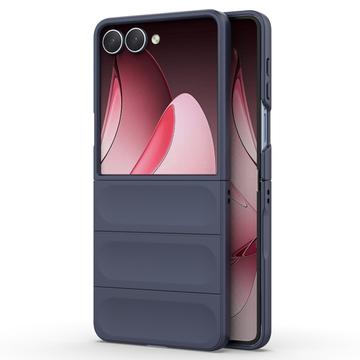 Samsung Galaxy Z Flip7 Etui z TPU Rugged - Ciemnoniebieski