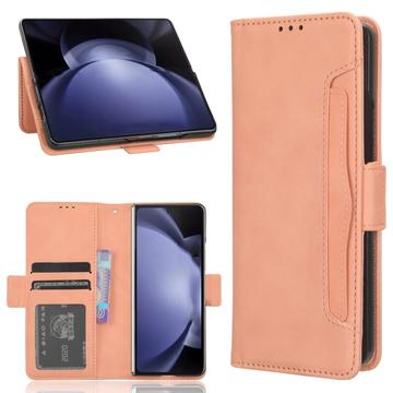 Samsung Galaxy Z Fold6 Etui-Portfel Seria Cardholder - Róż