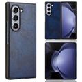 Samsung Galaxy Z Fold6 Powlekane Plastikowe Etui - Błękit