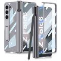Samsung Galaxy Z Fold6 GKK Etui hybrydowe magnetyczne z miejscem na ołówek - szary