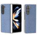 Samsung Galaxy Z Fold6 Hybrydowe etui z teksturą kryształu górskiego - niebieski