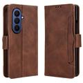 Etui portfelowe na karty Samsung Galaxy Z Fold7 - brązowe