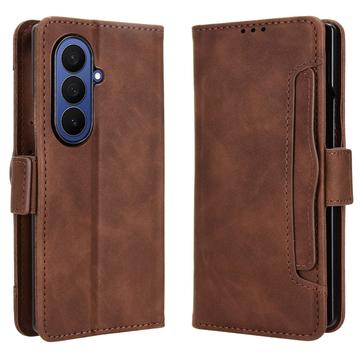 Etui portfelowe na karty Samsung Galaxy Z Fold7 - brązowe