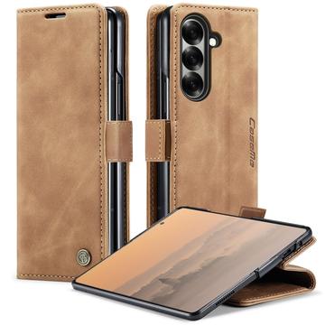 Samsung Galaxy Z Fold7 Etui z Portfelem Caseme 013 - Brąz