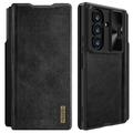 Etui z Klapką Nillkin Qin Pro do Samsung Galaxy Z Fold7 - Czerń