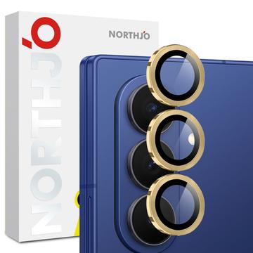Zestaw osłon obiektywu aparatu Samsung Galaxy Z Fold7 Northjo - złoty