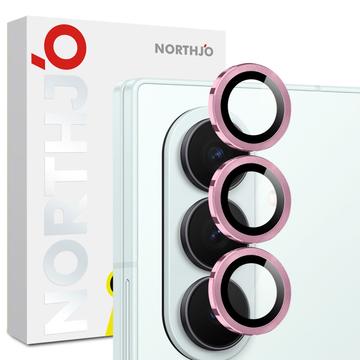 Zestaw osłon obiektywu aparatu Samsung Galaxy Z Fold7 Northjo - różowy