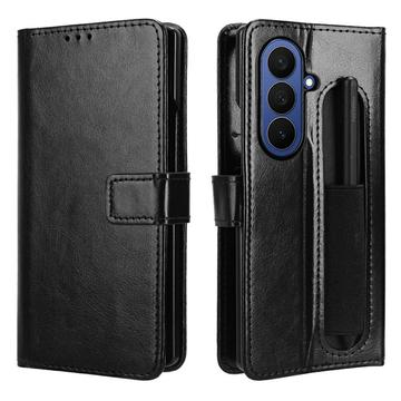 Samsung Galaxy Z Fold7 Etui portfelowe ze stojakiem - czarny