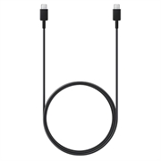 Samsung Kabel USB-C / USB-C EP-DX310JBE - 3A, 1.8m - luzem - czarny