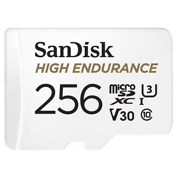 Karta pamięci MicroSD SanDisk High Endurance - SDSQQNR-256G-GN6IA - 256GB