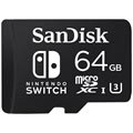 Karta Pamięci SanDisk Nintendo Switch MicroSDXC SDSQXAT-064G-GN6ZA - 64GB