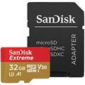 SanDisk SDSQXAF-032G-GN6MA Extreme - Karta Pamięci MicroSDHC, UHS-I, 32GB