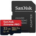 SanDisk SDSQXCG-032G-GN6MA Extreme Pro - Karta Pamięci MicroSDHC, UHS-I, 32GB