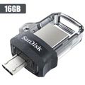 Pamięć Flash SanDisk Ultra Dual Drive M3.0 SDDD3-016G-G46 - 16GB