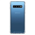 Samsung Galaxy S10 Odporne na Zadrapanie Hybrydowe Etui - Przezroczyste