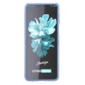 Odporne na Zarysowania Hybrydowe Etui do Samsung Galaxy Z Flip4 5G - Przezroczyste