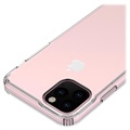 Odporne na Zarysowania Hybrydowe Etui do iPhone 11 Pro - Przezroczyste