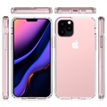 Odporne na Zarysowania Hybrydowe Etui do iPhone 11 Pro - Przezroczyste