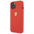 iPhone 13 Mini Silikonowe Etui Ferrari Scuderia On Track
