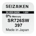 Bateria Seizaiken 397 SR726SW Silver Oxide - 1.55V