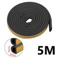 Samoprzylepna taśma uszczelniająca EPDM do drzwi i okien - 5m, 9x6mm