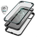 iPhone 11 Pro Hybrydowe Etui Shine&Protect 360 - Czarne / Przezroczyste