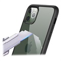 iPhone 11 Pro Max Hybrydowe Etui Shine&Protect 360 - Czarne / Przezroczyste