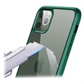iPhone 11 Pro Max Hybrydowe Etui Shine&Protect 360 - Zieleń / Przezroczysty