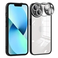 Amortyzujące hybrydowe etui do iPhone 13 z ochroną aparatu