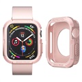 Wstrząsoodporne Etui z TPU do Apple Watch Series 7/SE/6/5/4 - 40mm/41mm - Róż