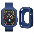 Wstrząsoodporne Etui z TPU do Apple Watch Series 7/SE/6/5/4 - 44mm/45mm - Błękit