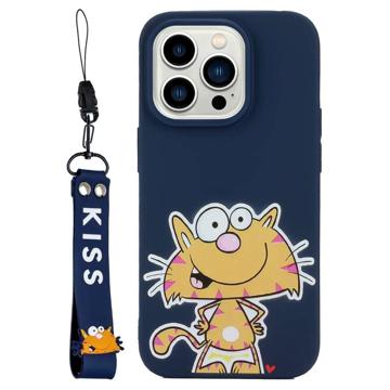 Etui z TPU iPhone 14 Pro z Paskiem z Serii Kiss