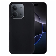 Silikonowe etui odporne na wstrząsy do Xiaomi Redmi 15C 4G/Poco C85 4G - czarne