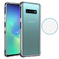 Wstrząsoodporne Etui z TPU do Samsung Galaxy S10+ - Przezroczyste