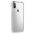 iPhone X/XS Wstrząsoodporne Etui z TPU - Przezroczyste