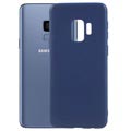 Samsung Galaxy S9 Elastyczne Matowe Etui Silikonowe - Granatowe