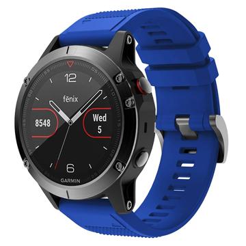 Silikonowy Pasek - Garmin Fenix 6 GPS/6 Pro GPS/5/5 Plus - Błękit